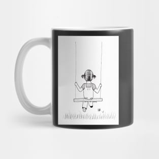 Child on Swing Ink Mug